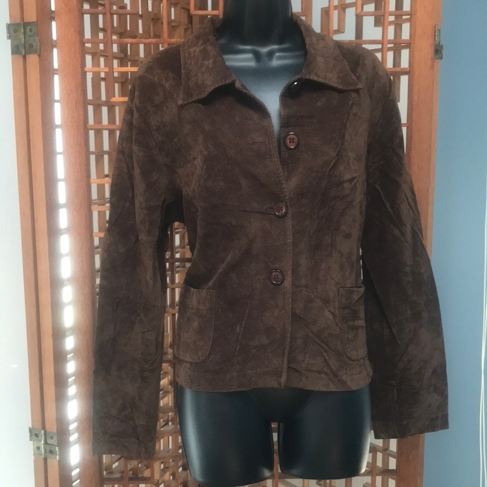 New Star brown short jacket size M